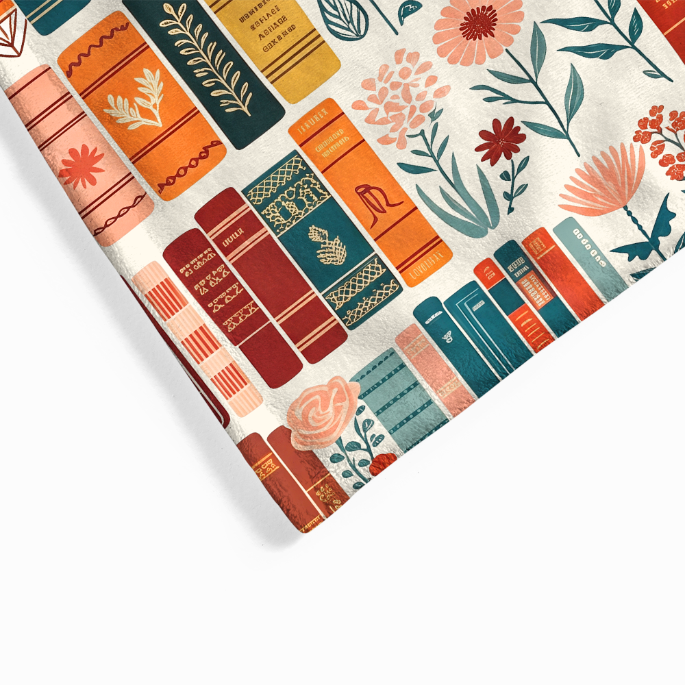 Pagewings Bookish Flannel Blanket