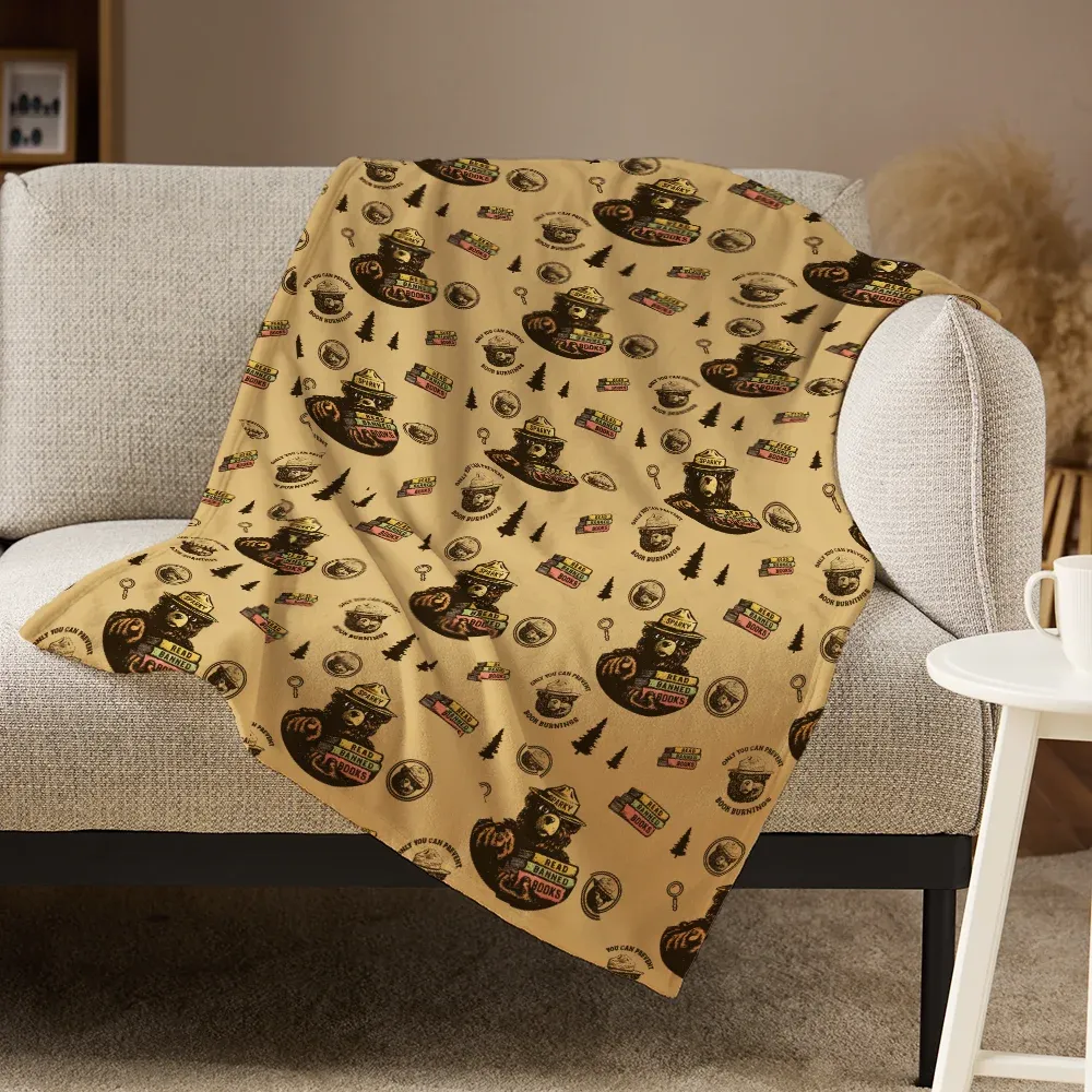 Pagewings Only You Can Prevent Book Burnings Read Flannel Blanket
