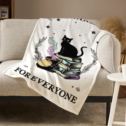 Pagewings Libraries For Everyone Flannel Blanket