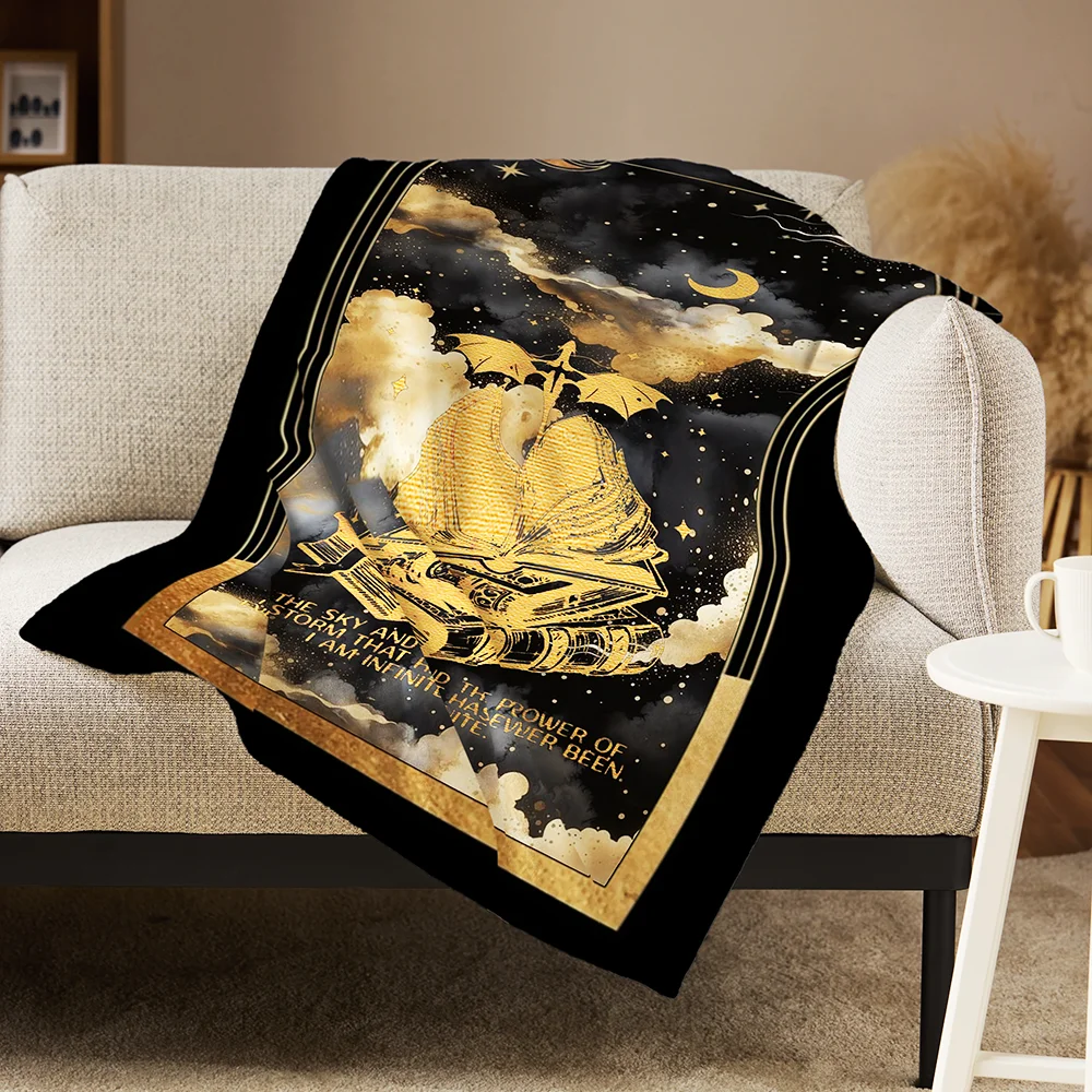 Pagewings I Am Infinite Flannel Blanket