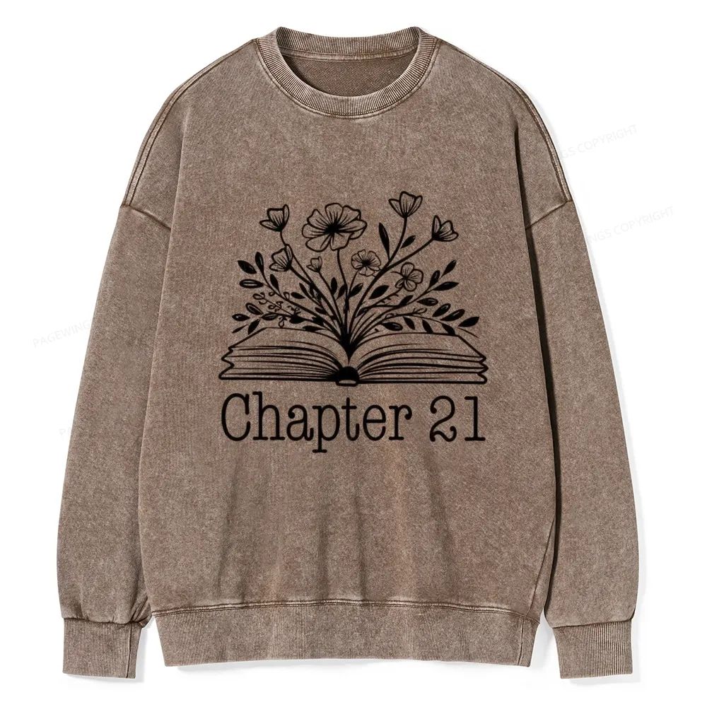 Pagewings To Kill a Mockingbird Unisex Washed Sweatshirt
