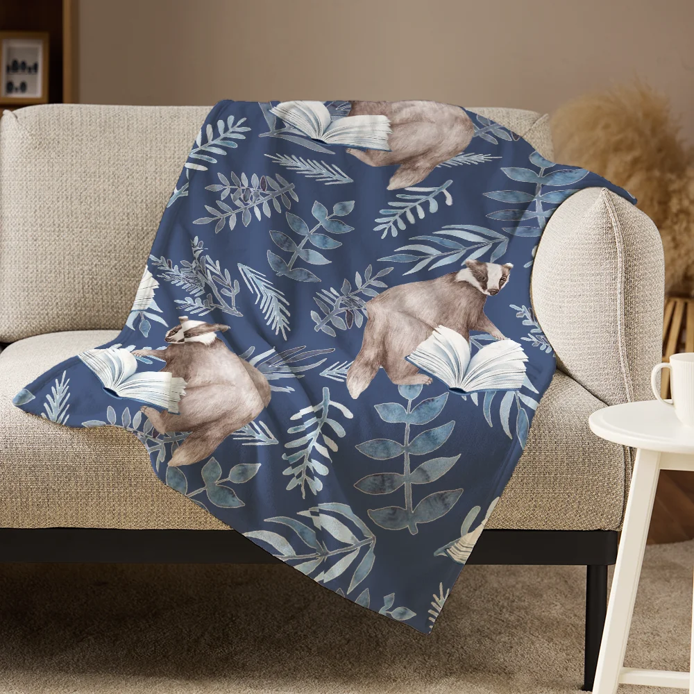 Pagewings One More Chapter Flannel Blanket