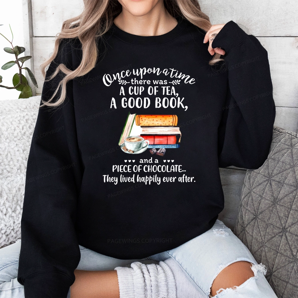 Pagewings Books And Chocolate Unisex Classic Sweatshirt