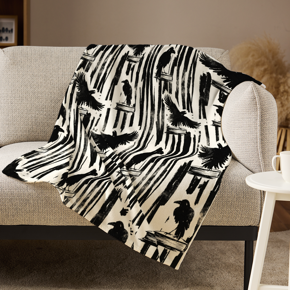 Pagewings Read Banned Books Flannel Blanket