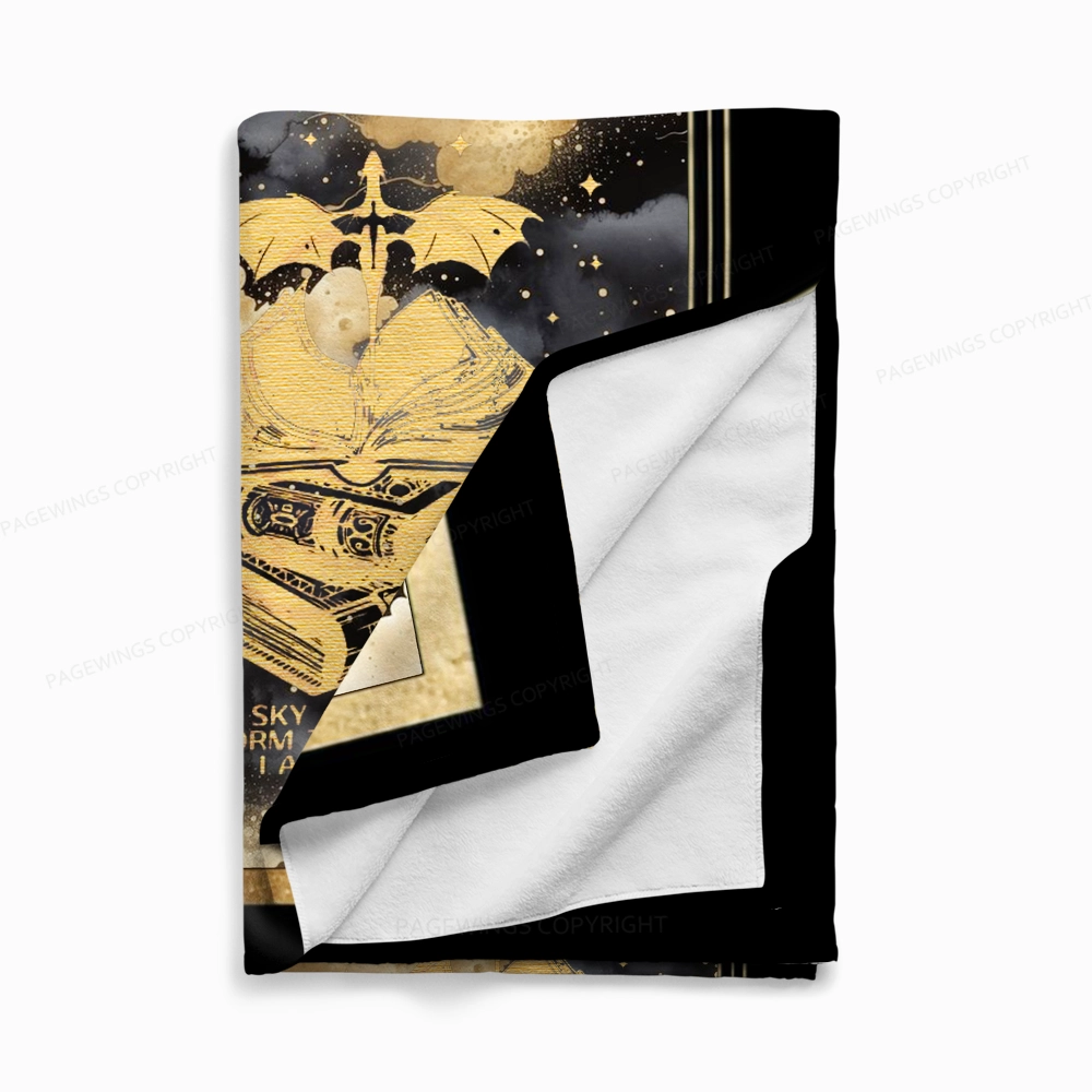 Pagewings I Am Infinite Flannel Blanket