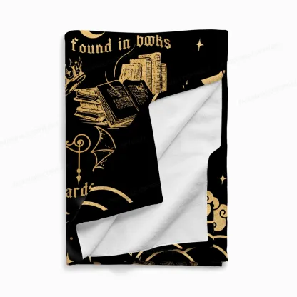 Pagewings Readers Society Flannel Blanket