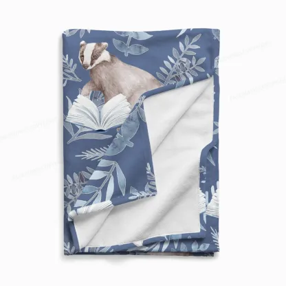 Pagewings One More Chapter Flannel Blanket