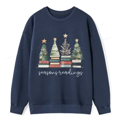 Pagewings Bookish Christmas Unisex Classic Sweatshirt