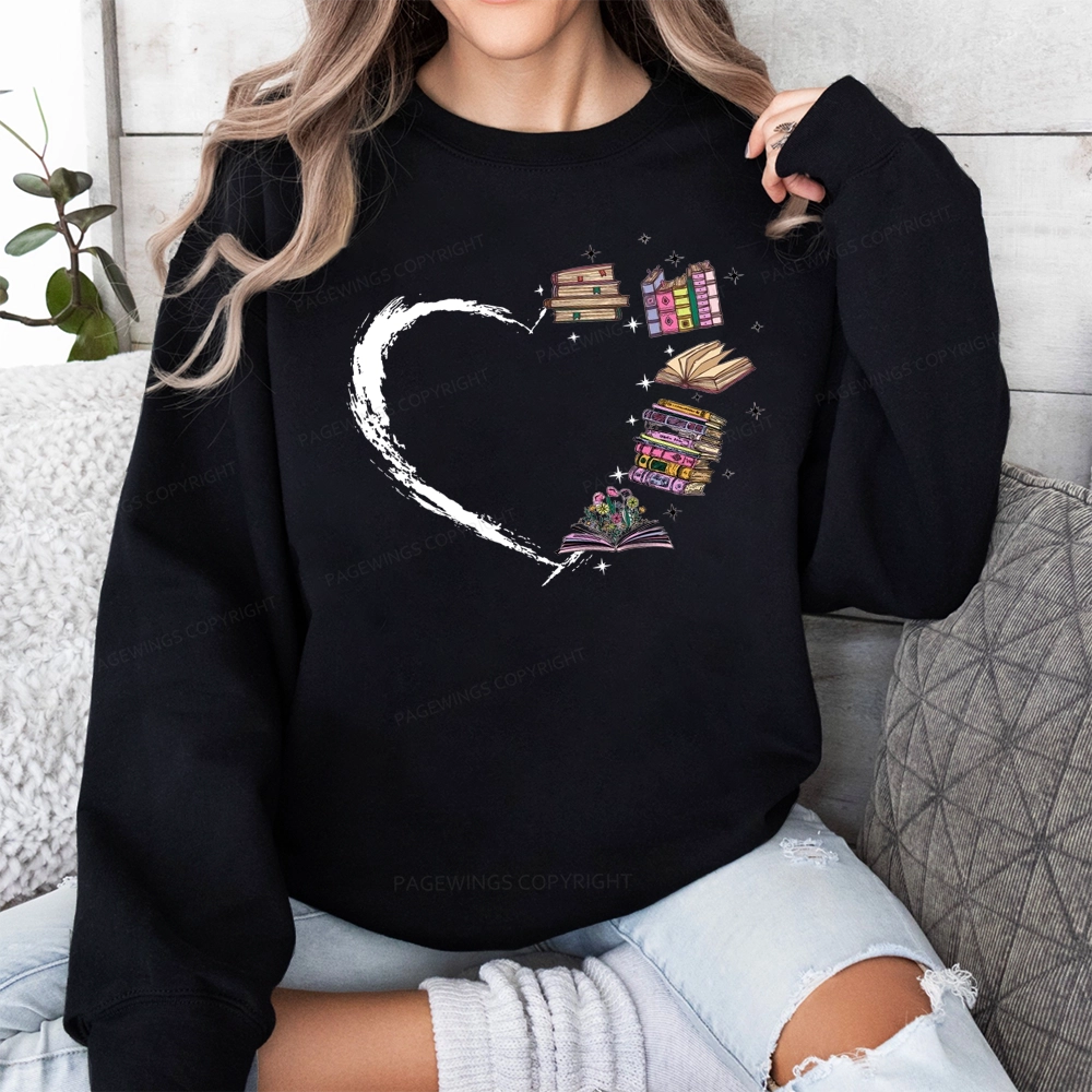 Pagewings Book Lover Unisex Classic Sweatshirt