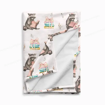 Pagewings Read Books Be Kind Stay Weird Read Flannel Blanket