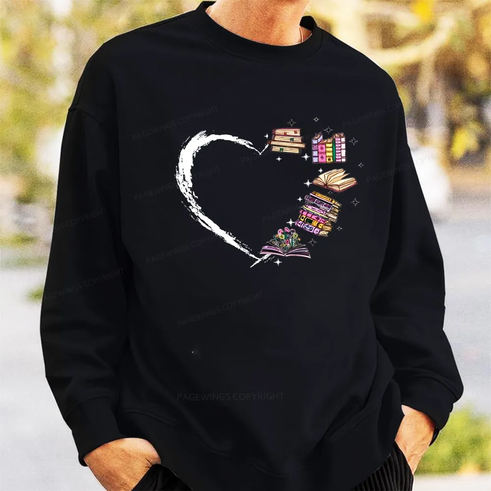 Pagewings Book Lover Unisex Classic Sweatshirt