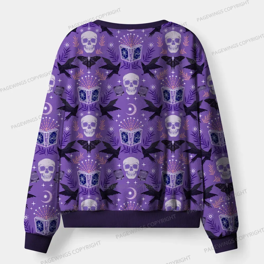 Pagewings Fantasy Reader Unisex Flannel Pajama Set