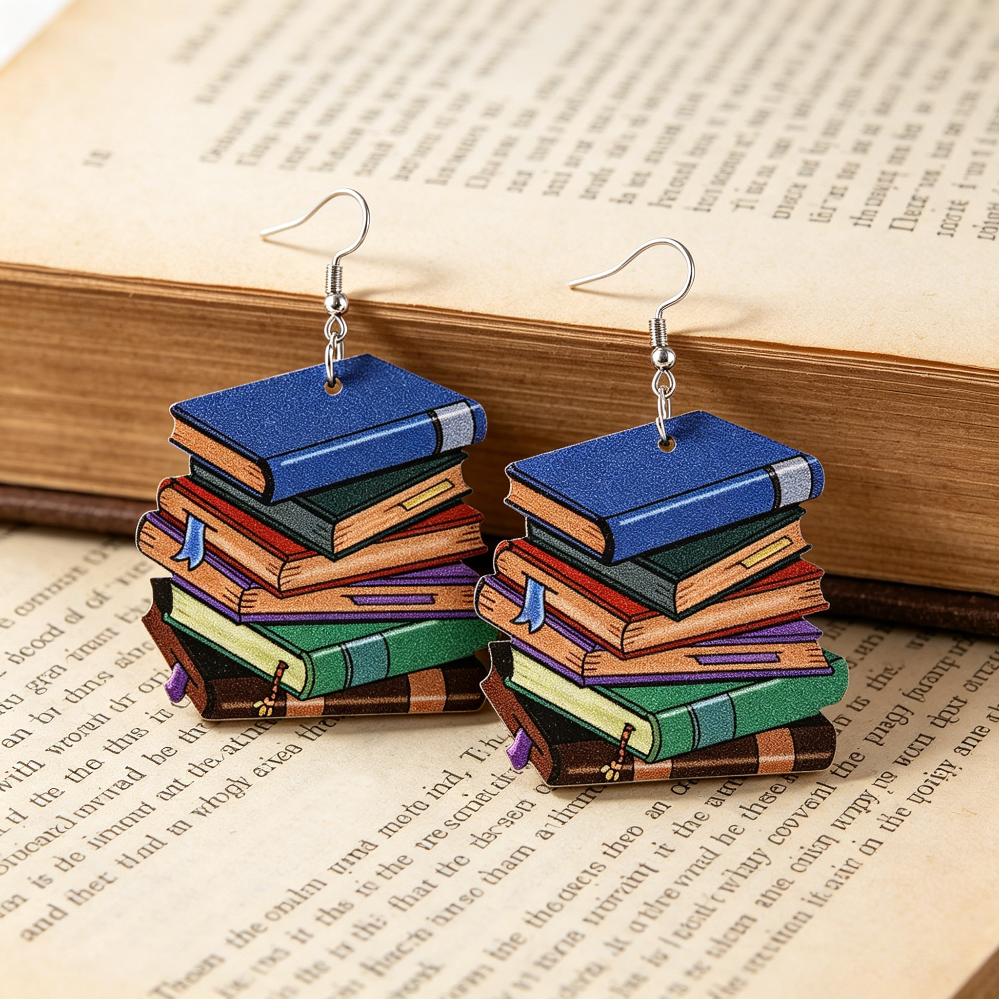 Pagewings Literary Earrings