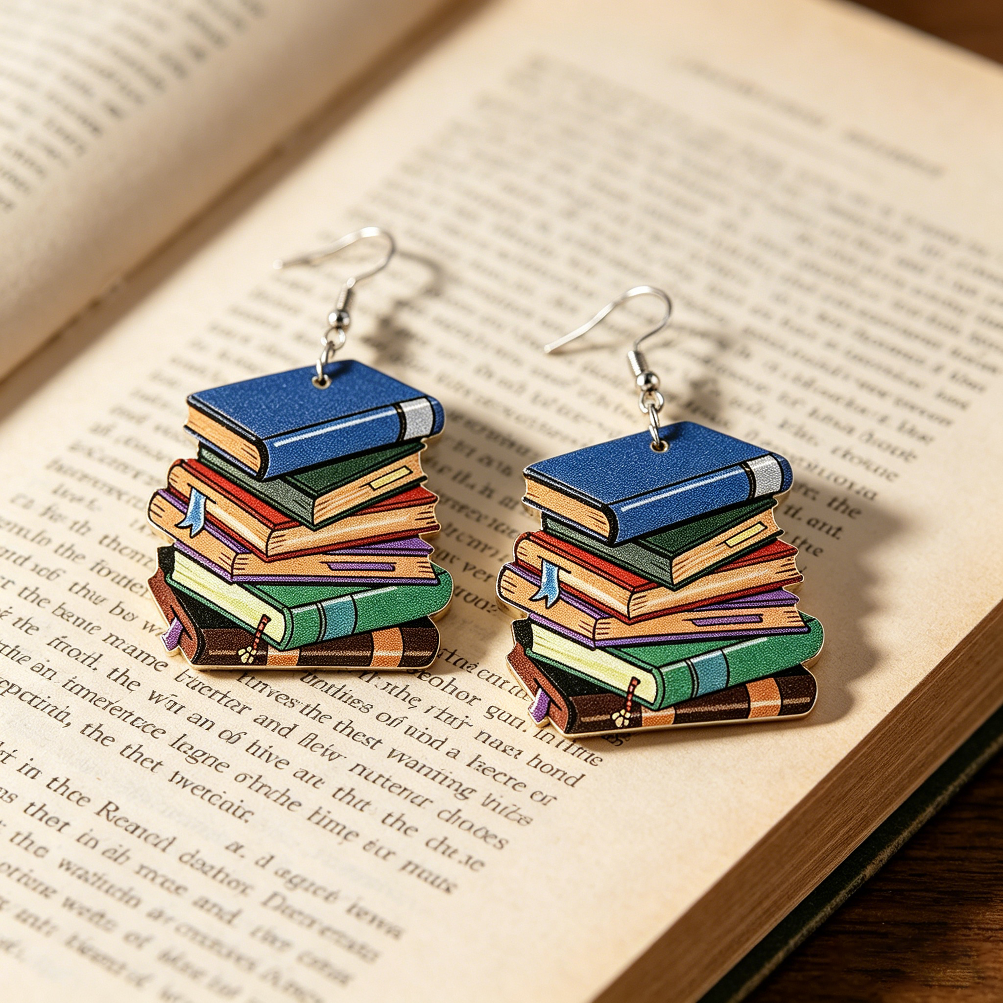 Pagewings Literary Earrings