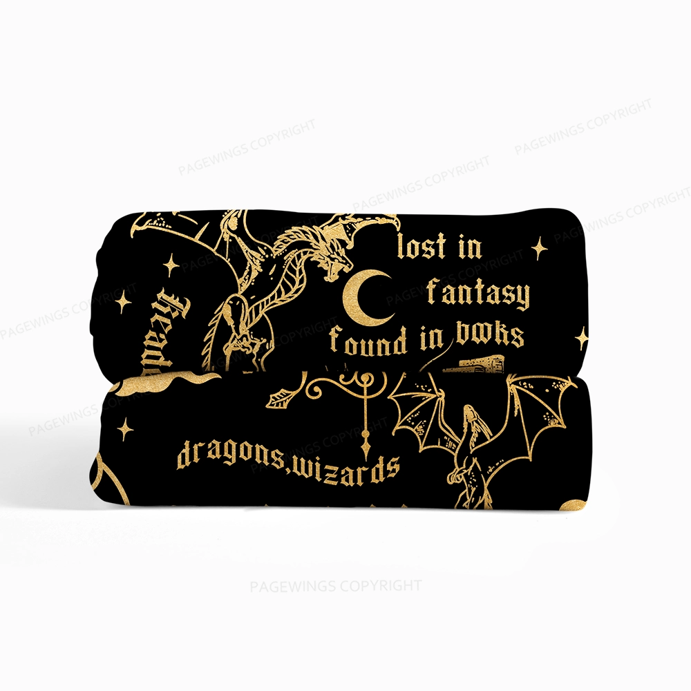 Pagewings Readers Society Flannel Blanket