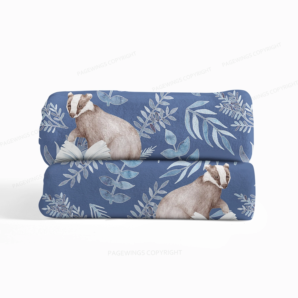 Pagewings One More Chapter Flannel Blanket