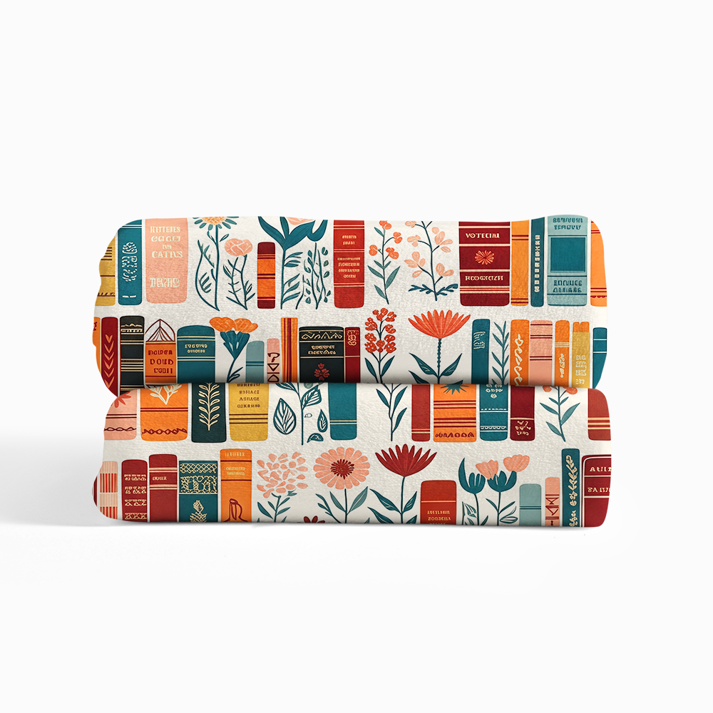 Pagewings Bookish Flannel Blanket