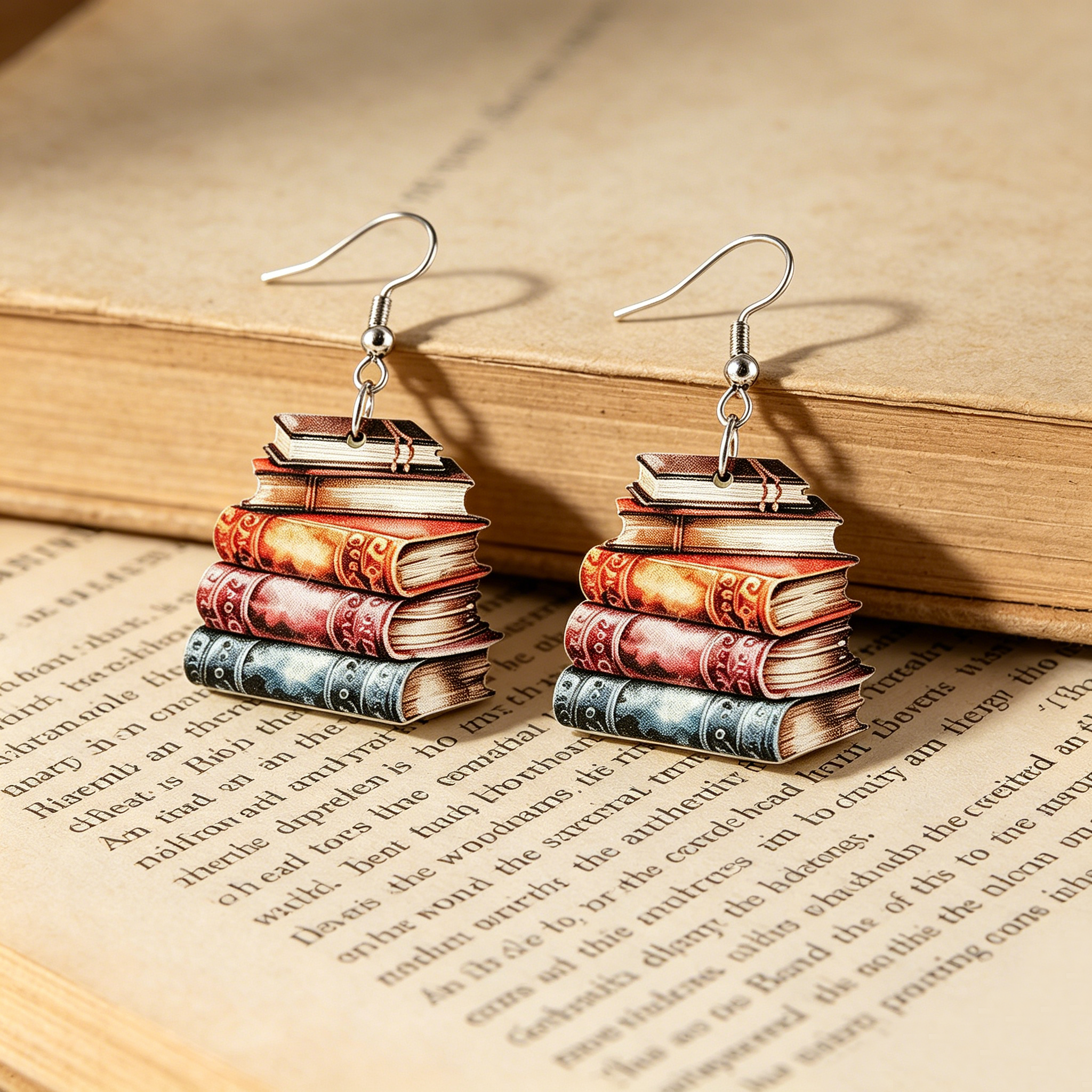 Pagewings Blind Date With A Book Earrings