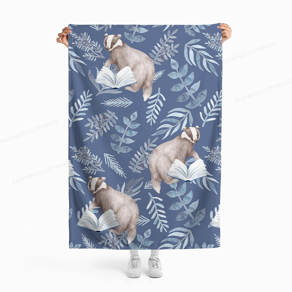 Pagewings One More Chapter Flannel Blanket