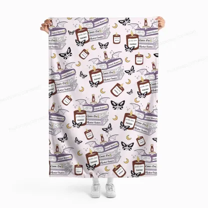 Pagewings Smells Like Fantasy Flannel Blanket