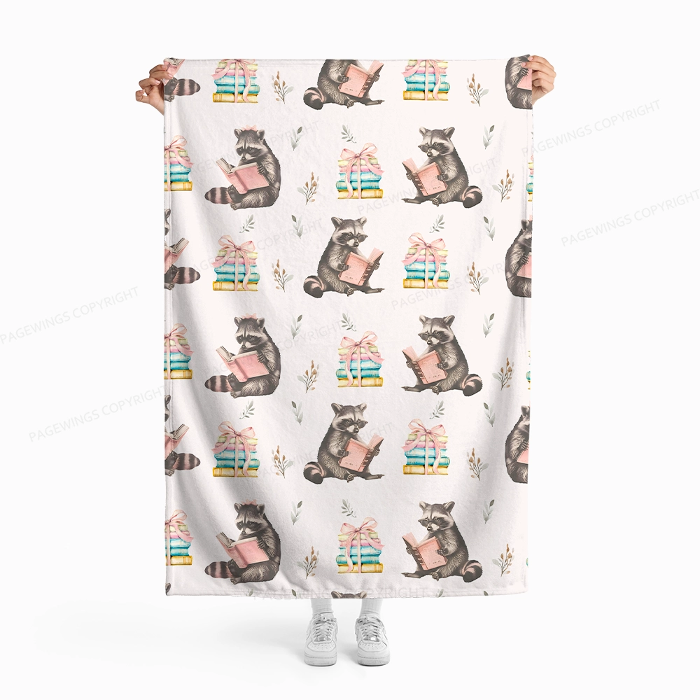 Pagewings Read Books Be Kind Stay Weird Read Flannel Blanket