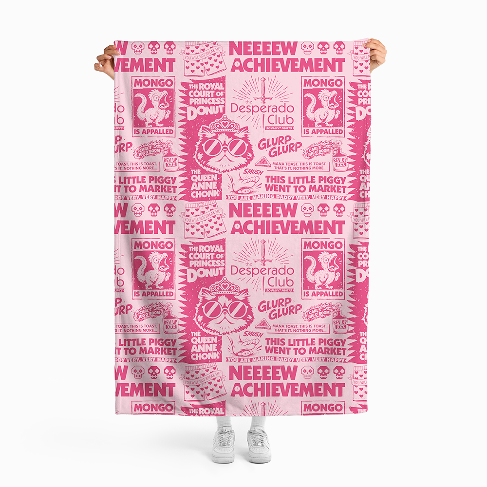 Pagewings Sci Fi Book Lover Flannel Blanket