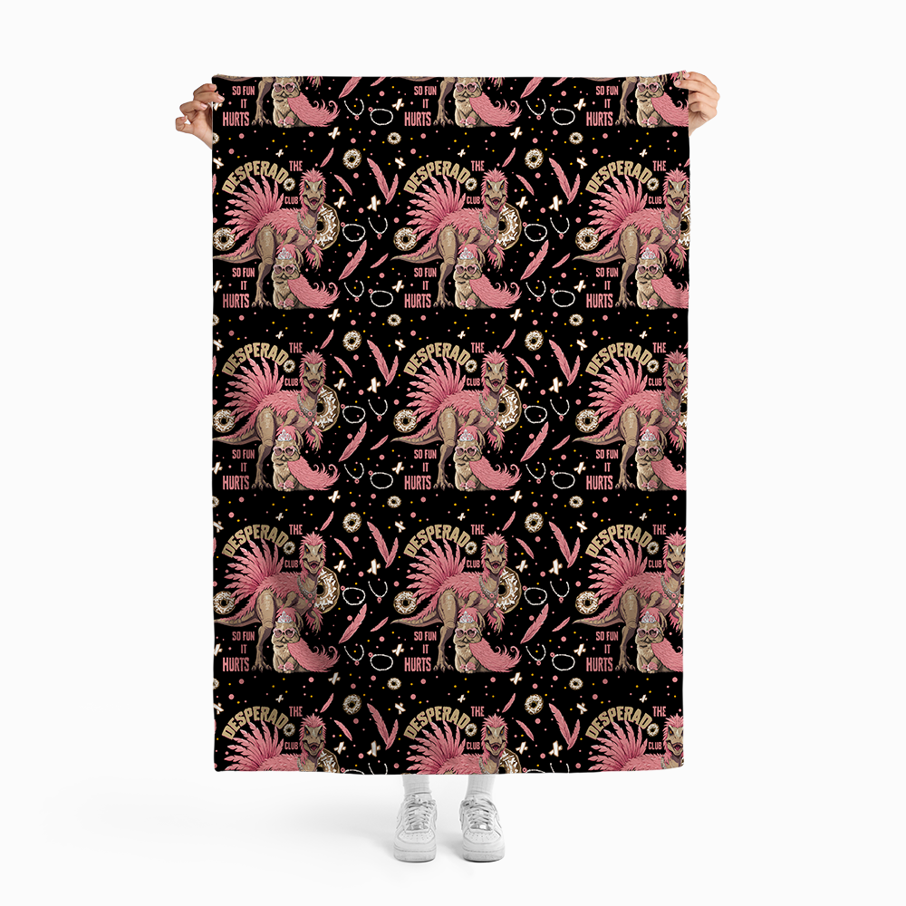 Pagewings Sci Fi Book Lover Flannel Blanket