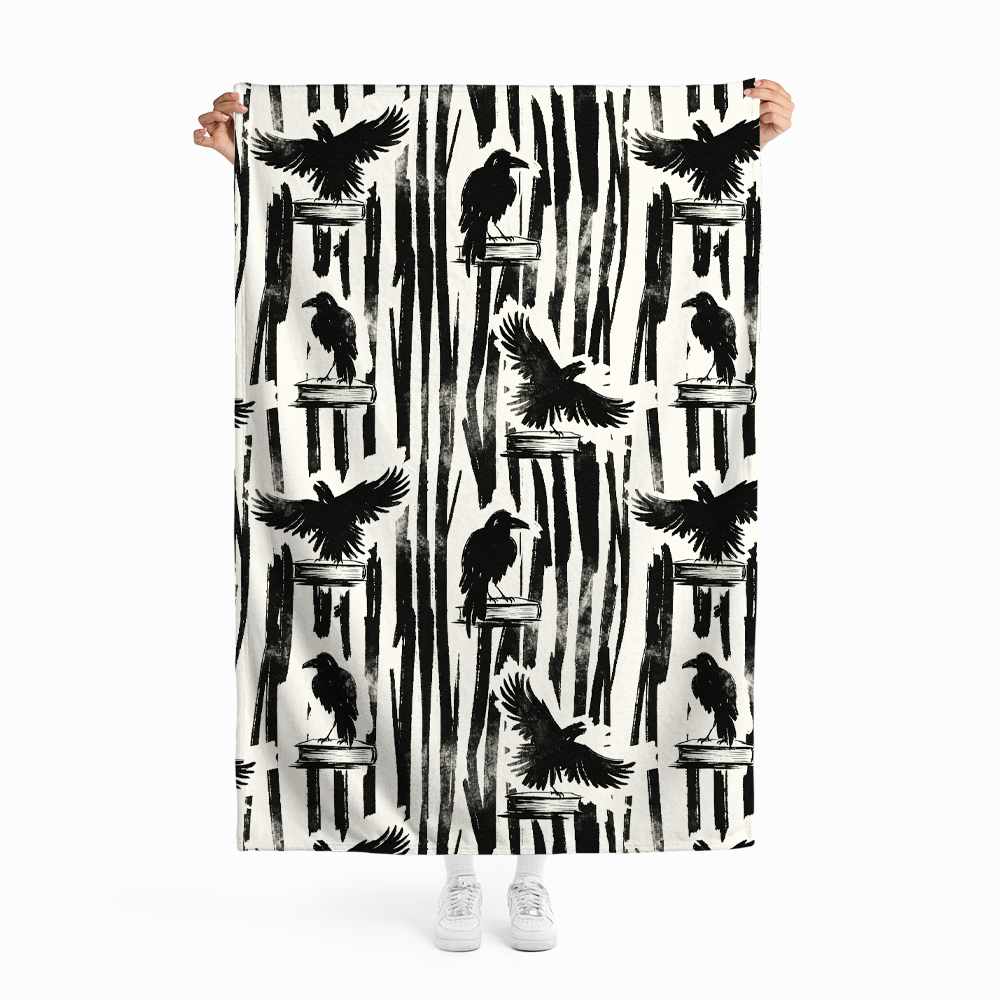 Pagewings Read Banned Books Flannel Blanket