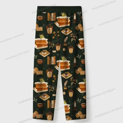 Pagewings Read More Books Unisex Flannel Pajama Set