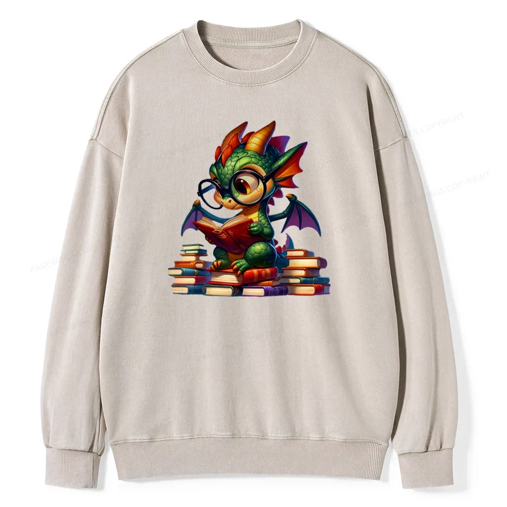 Pagewings To Kill a Mockingbird Unisex Washed Sweatshirt