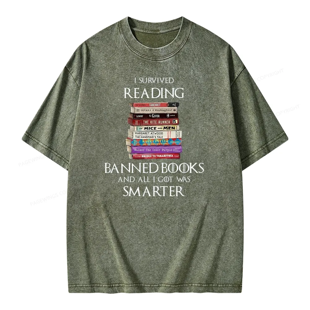 Pagewings Emotionally Attached To Fictional Characters Unisex Washed T