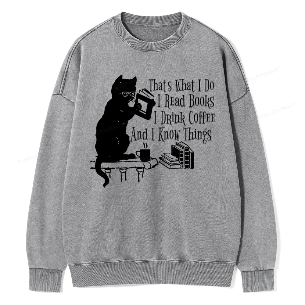Pagewings To Kill a Mockingbird Unisex Washed Sweatshirt