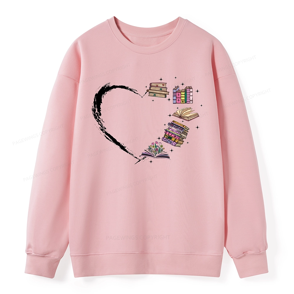 Pagewings Book Lover Unisex Classic Sweatshirt