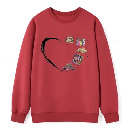Pagewings Book Lover Unisex Classic Sweatshirt