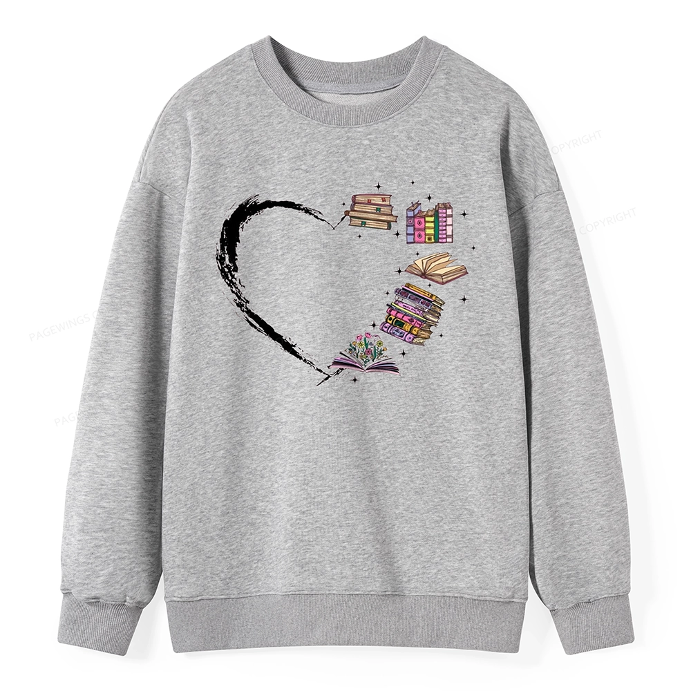 Pagewings Book Lover Unisex Classic Sweatshirt