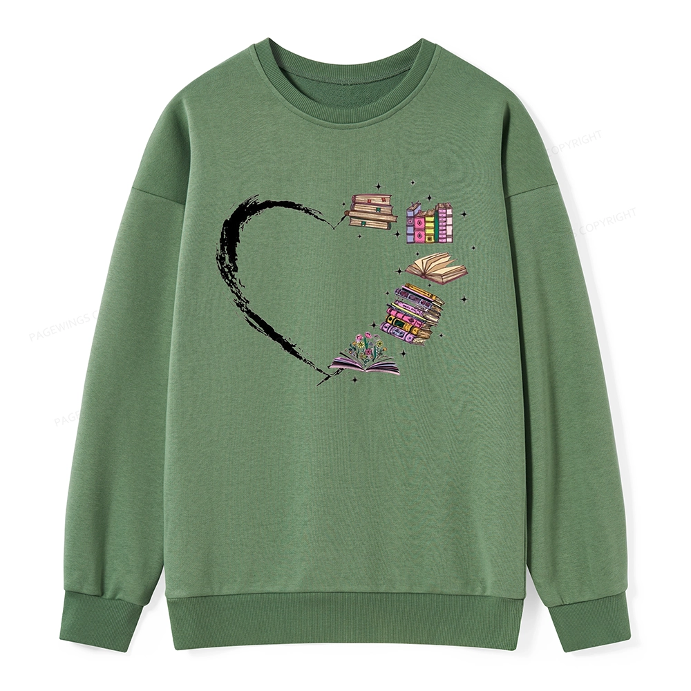 Pagewings Book Lover Unisex Classic Sweatshirt