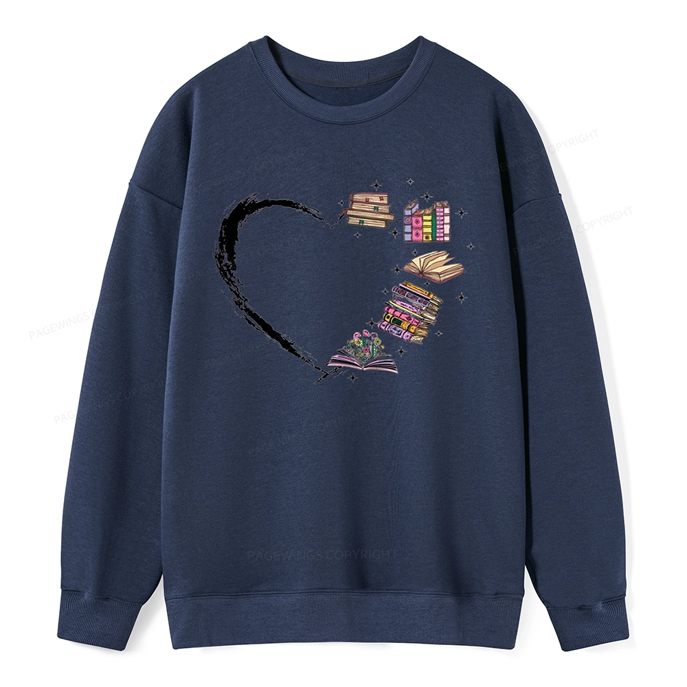 Pagewings Book Lover Unisex Classic Sweatshirt