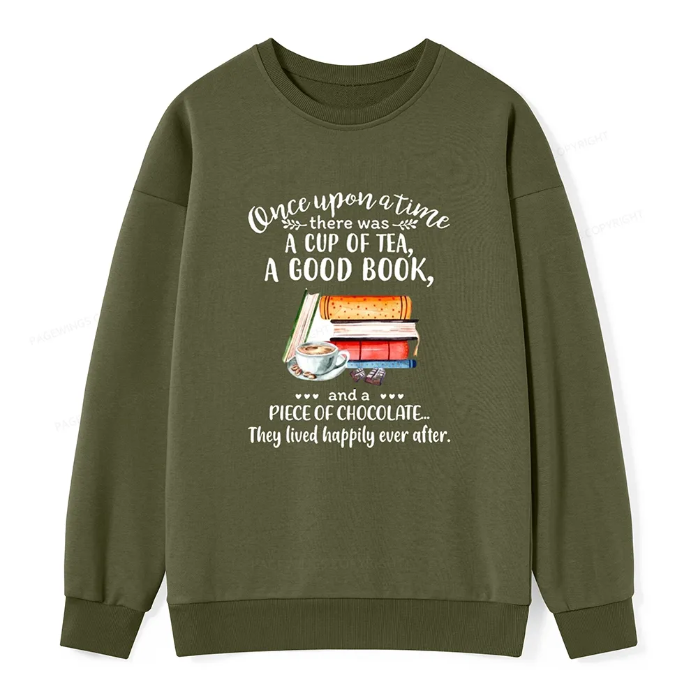 Pagewings Books And Chocolate Unisex Classic Sweatshirt