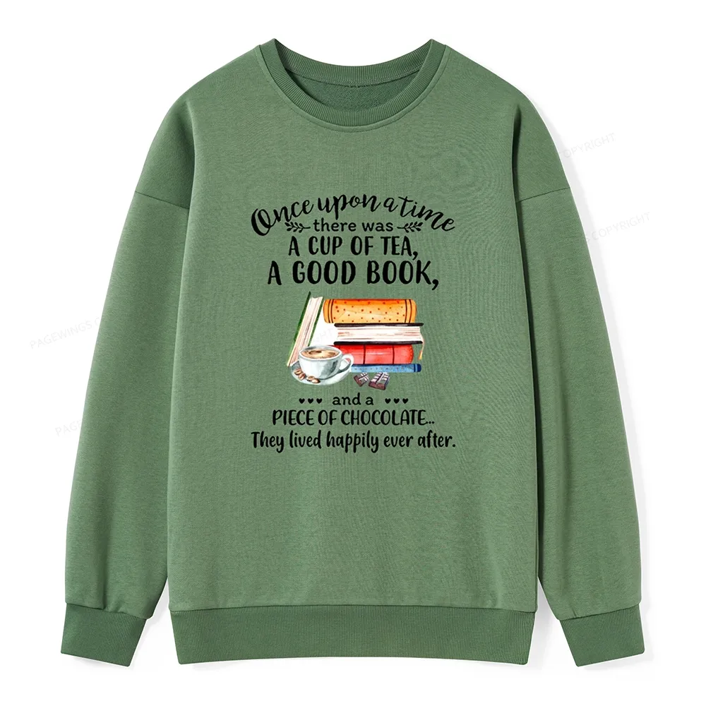 Pagewings Books And Chocolate Unisex Classic Sweatshirt