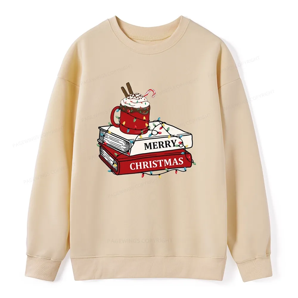 Pagewings Merry Christmas Unisex Sweatshirt