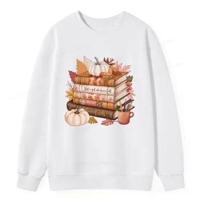 Pagewings Thanksgiving Fall Pumpkin Unisex  Classic Sweatshirt