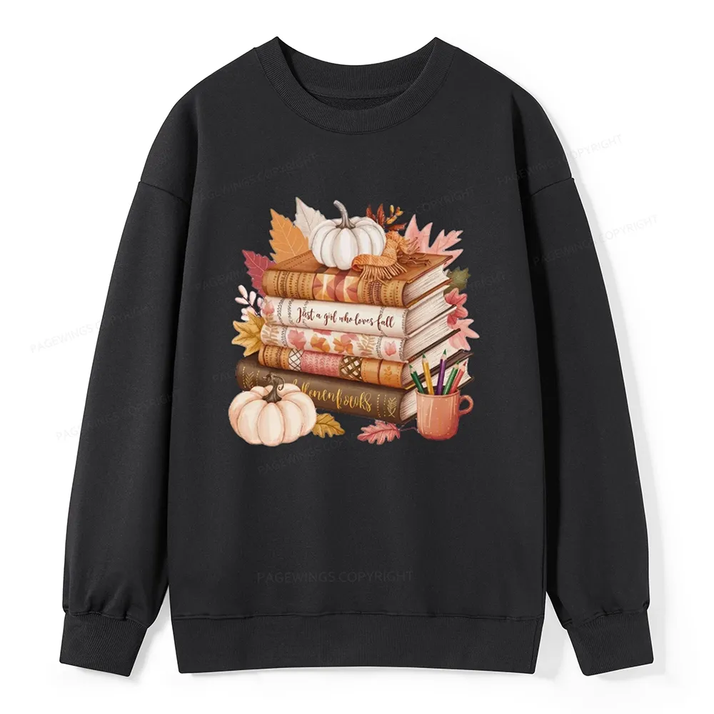 Pagewings Thanksgiving Fall Pumpkin Unisex  Classic Sweatshirt