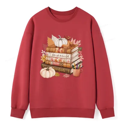 Pagewings Thanksgiving Fall Pumpkin Unisex  Classic Sweatshirt