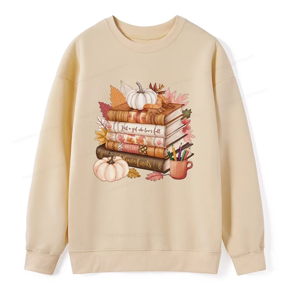 Pagewings Thanksgiving Fall Pumpkin Unisex  Classic Sweatshirt