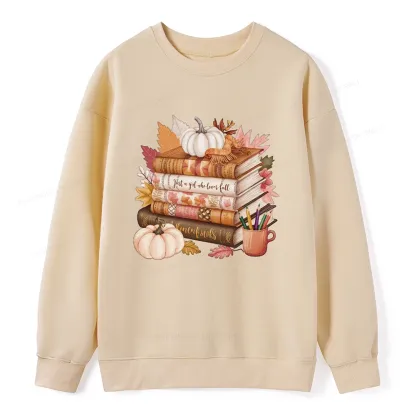 Pagewings Thanksgiving Fall Pumpkin Unisex  Classic Sweatshirt