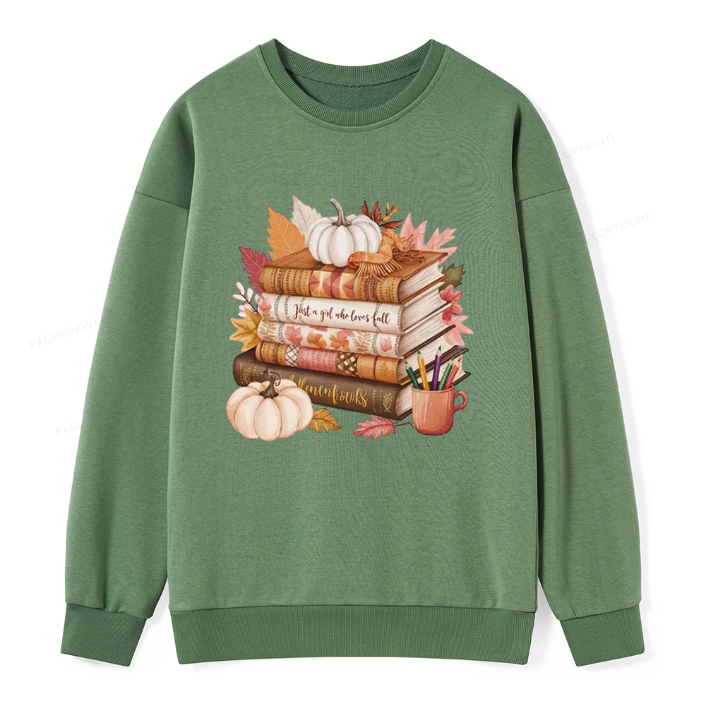 Pagewings Thanksgiving Fall Pumpkin Unisex  Classic Sweatshirt