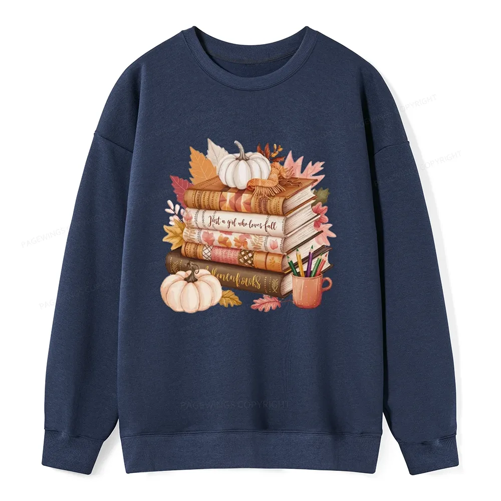 Pagewings Thanksgiving Fall Pumpkin Unisex  Classic Sweatshirt