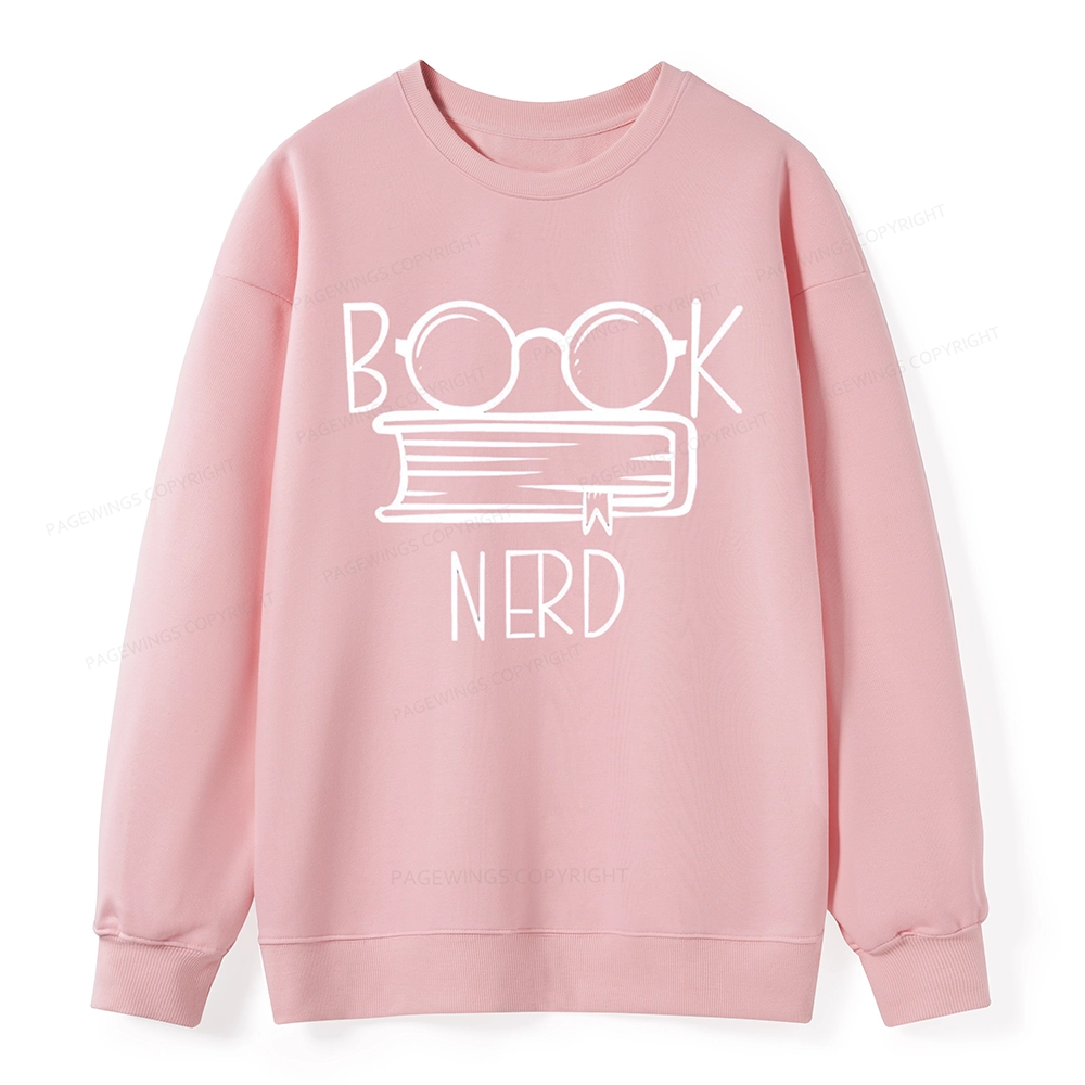 Pagewings Book Nerd Unisex Sweatshirt