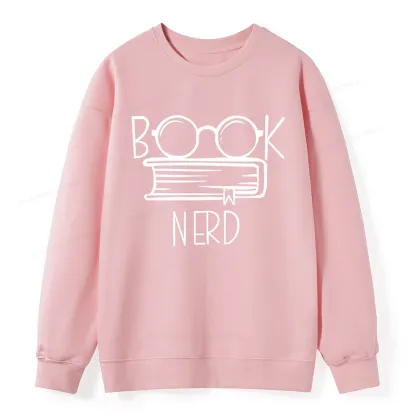 Pagewings Book Nerd Unisex Sweatshirt