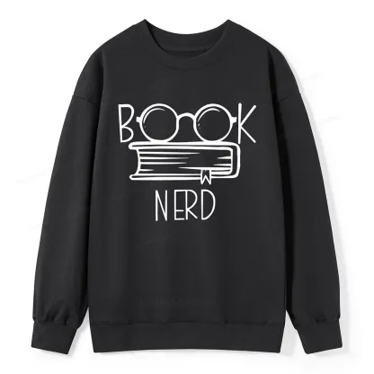 Pagewings Book Nerd Unisex Sweatshirt